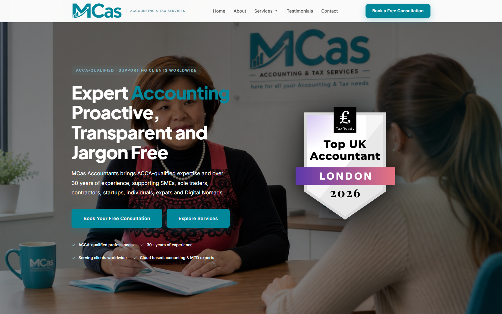 MCAS — website by PoshLayer